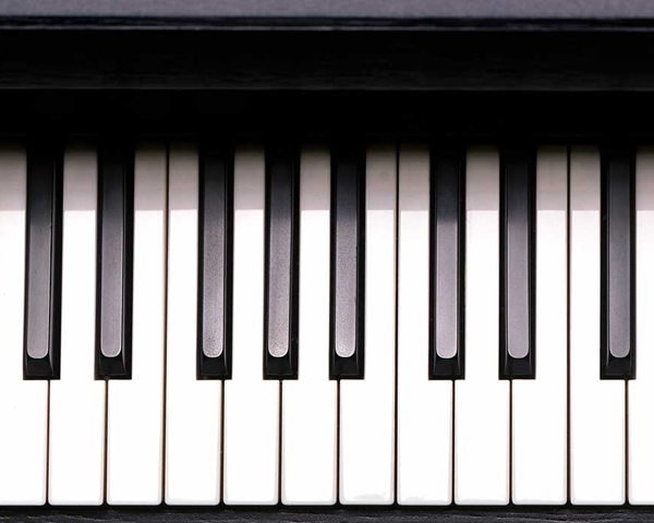 Piano keys