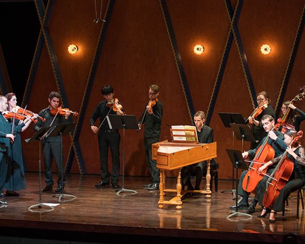 Collegium Musicum group performance in PepsiCo