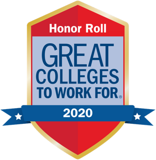 Best colleges to work for honor roll badge