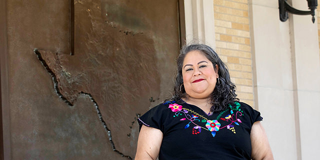 TCU Graduate Assistant Cecilia Sanchez Hill