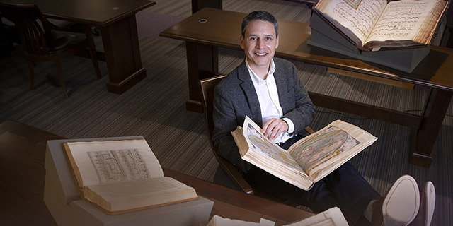 TCU history professor Alex Hidalgo