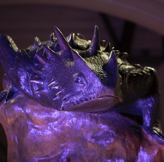 Horned Frog statue Horned Frog statue