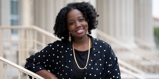 Whitnee Boyd on TCU's campus