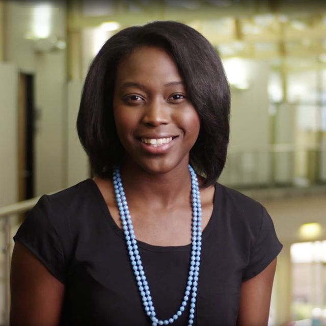 MBA student Racquel Hudson