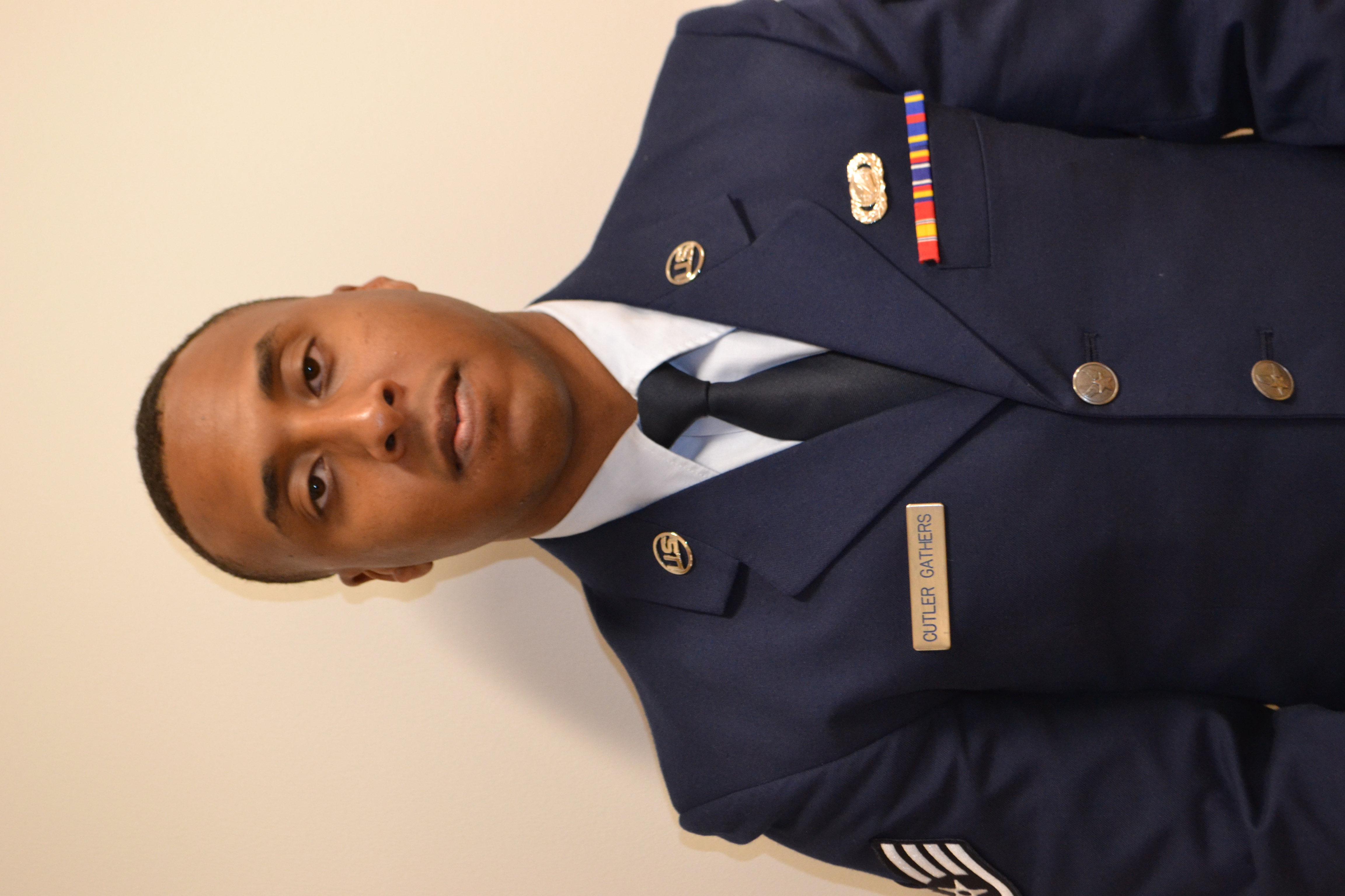 Staff Sergeant Terrell Cutler Gathers