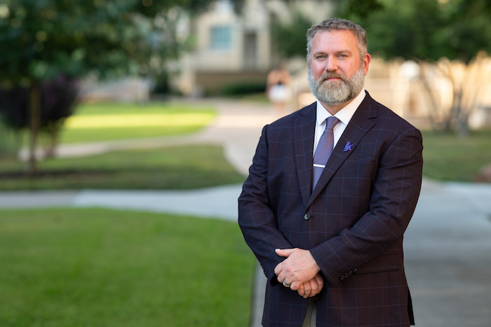 Portrait of Vice Provost for Research Reuben Burch