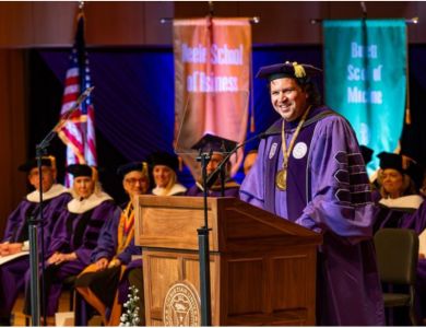 TCU Chancellor Daniel W. Pullin Speaks During His Inauguration