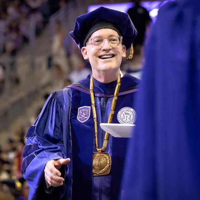 Boschini at commencement