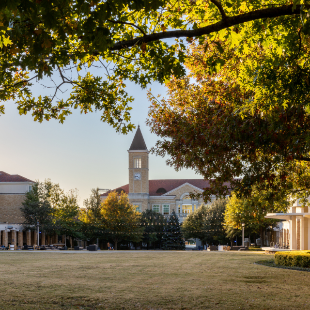 TCU Campus Shot
