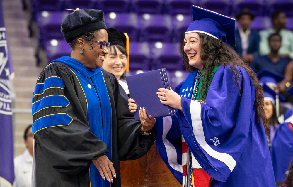 First-Generation Student Karina Torres Graduates With Three Degrees
