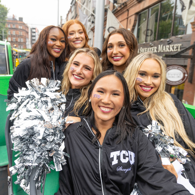 TCU Showgirls in Dublin