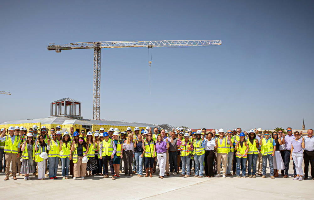 TCU Celebrates Major Campus Construction Milestone