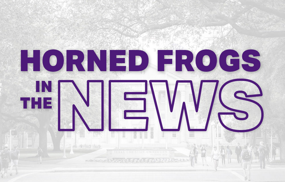 Horned Frogs in the News, Sept. 15-28