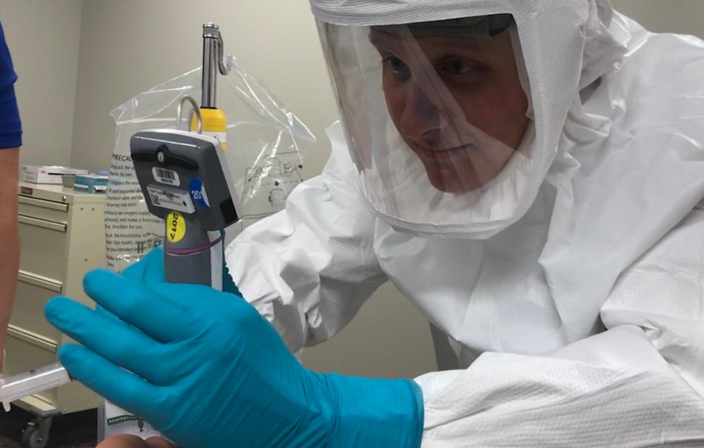 Nurse Anesthesia Student Leads COVID19 Response Team