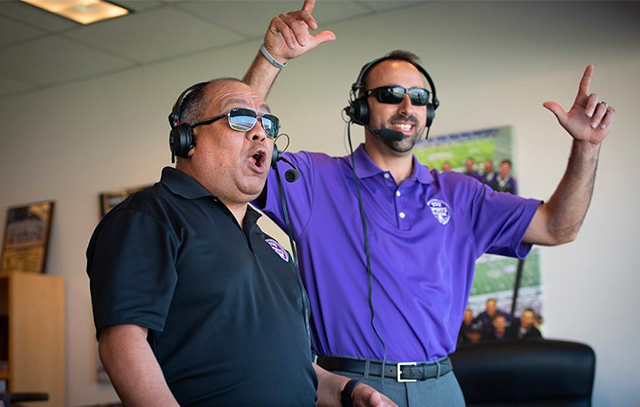 Photo of Miguel Cruz and Elvis Gallegos