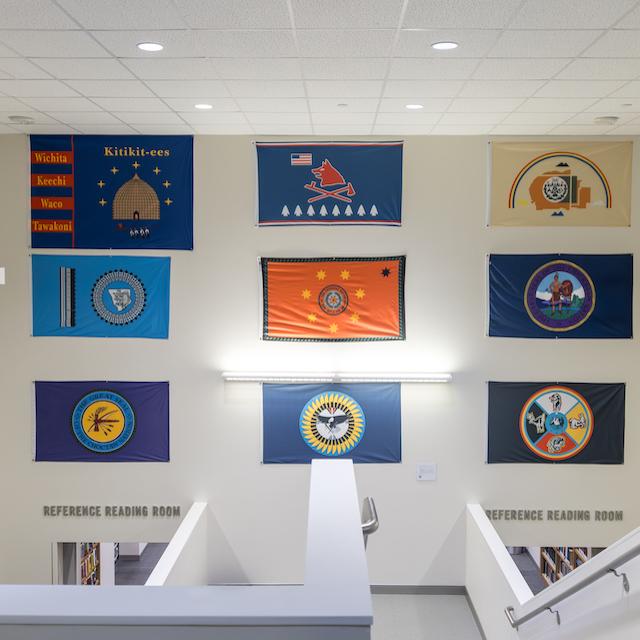 Native American Flag Exhibit