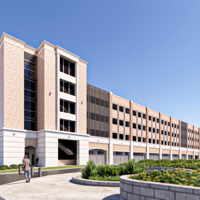 Parking Garage Render