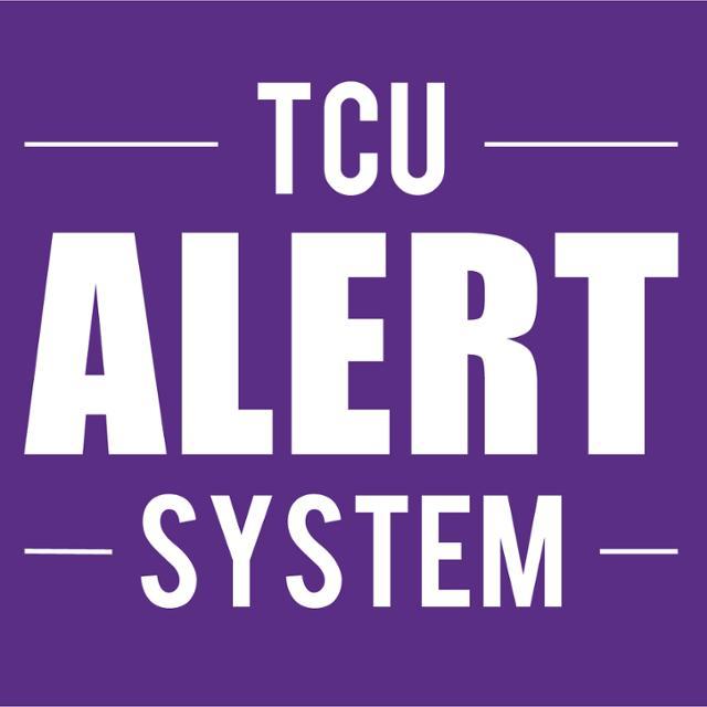 TCU Alert graphic