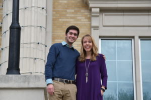 Tim Schwartz and Associate Professor Kayla Green (Courtesy Photo)