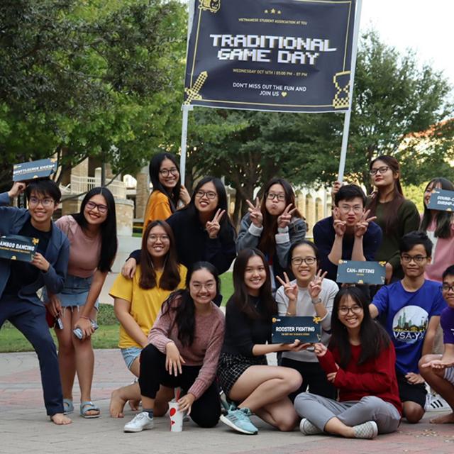 VSA hosts an annual Games Day celebration in the TCU Campus Commons