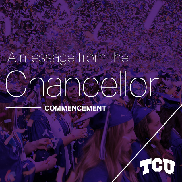 Chancellor Boschini Announces New Spring Commencement Date